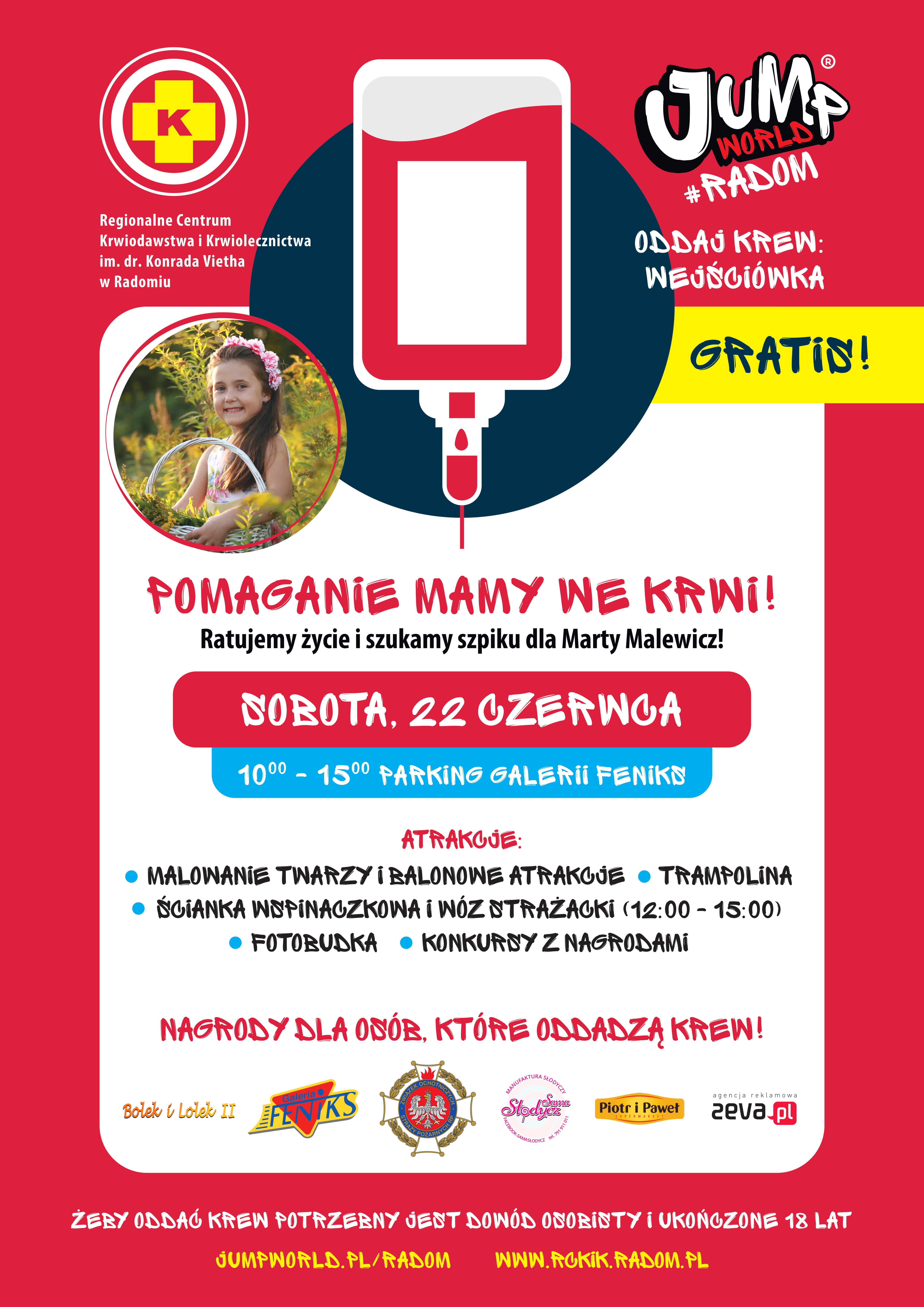 Pomaganie mamy we krwi 2019 plakat